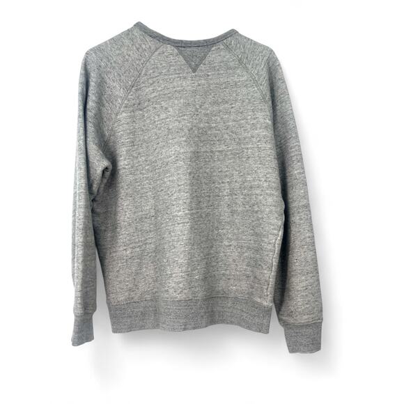 Slate and Stone M Sweatshirt Pullover Gray Crewneck Terry Pullover Sweater Men's - Picture 4 of 4